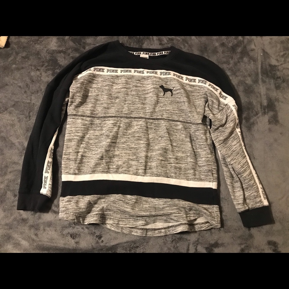 Victoria secret Pink crew neck sweatshirt. Medium